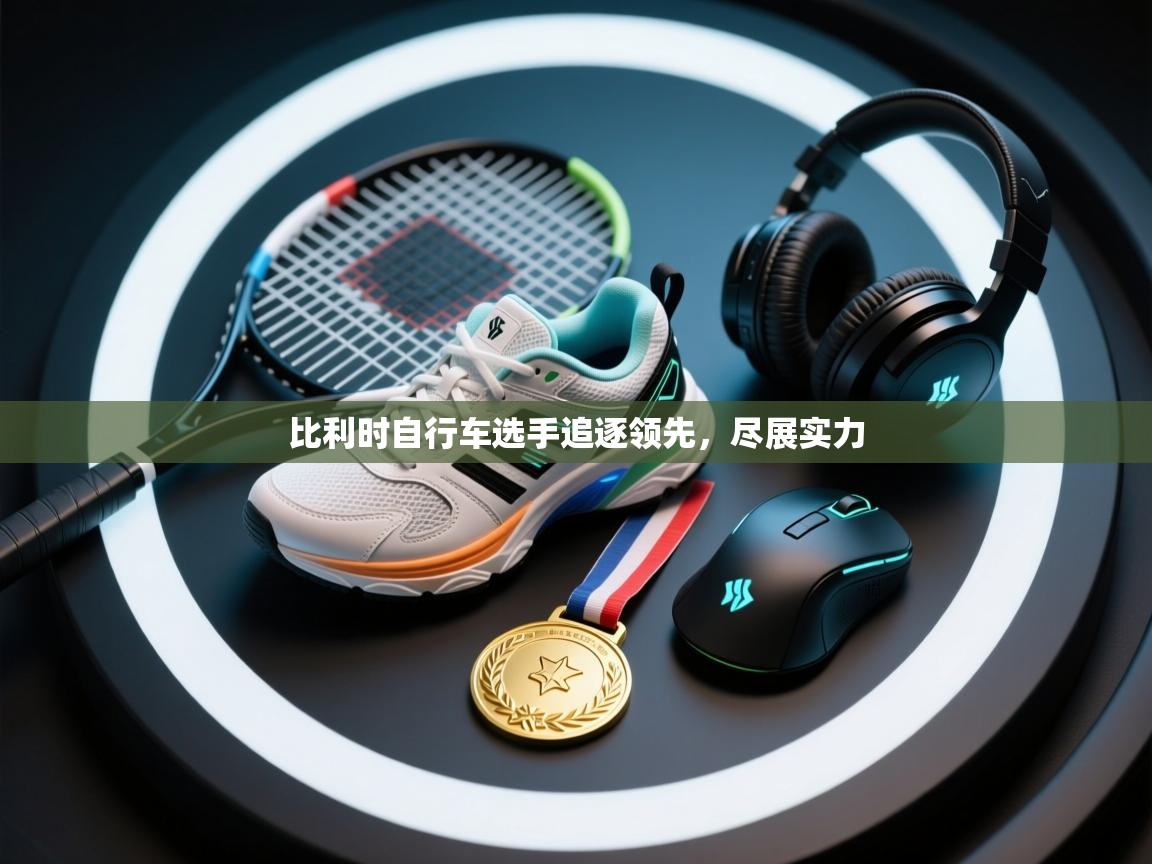 比利时自行车选手追逐领先，尽展实力