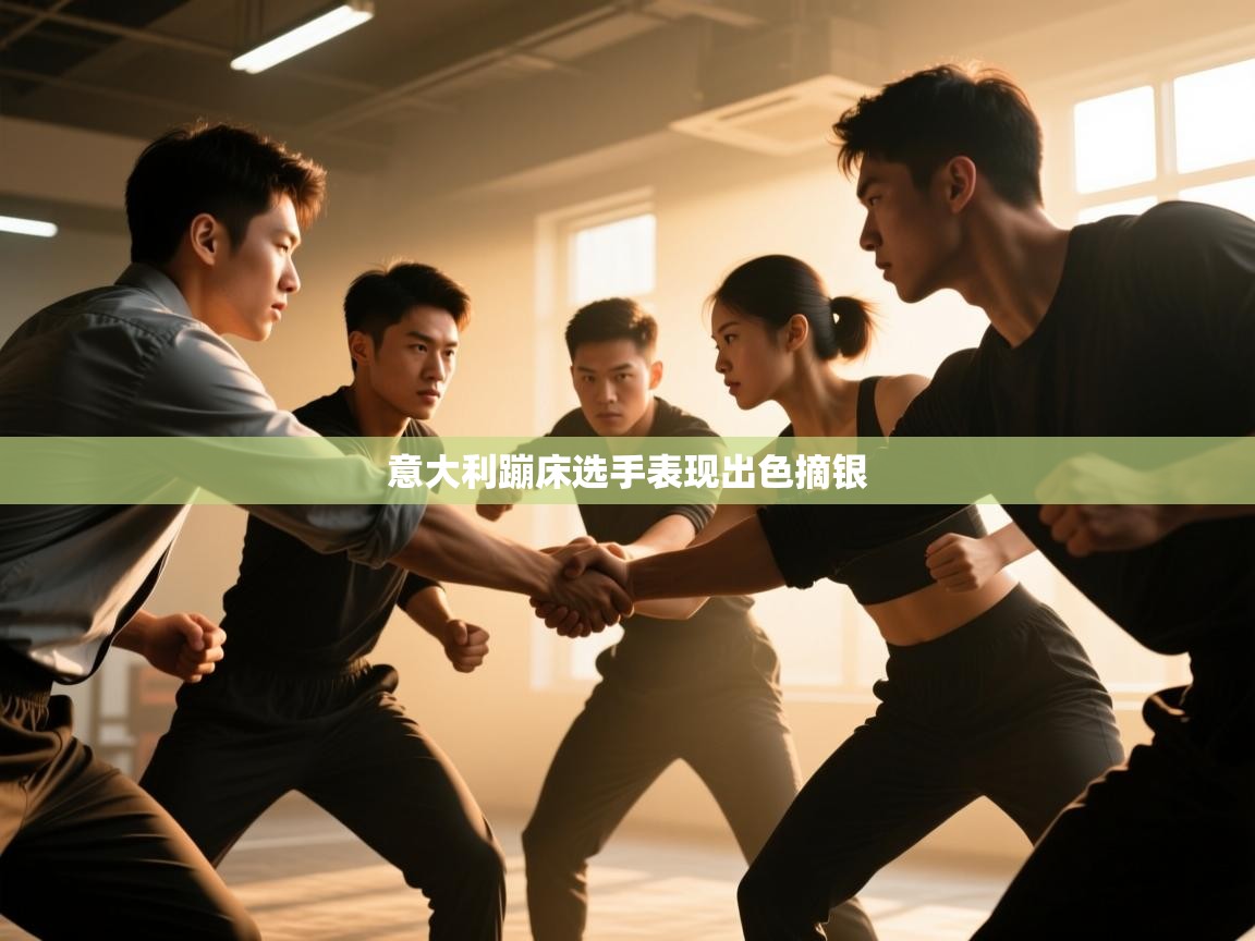 意大利蹦床选手表现出色摘银  第2张