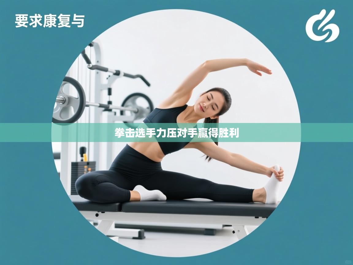 拳击选手力压对手赢得胜利